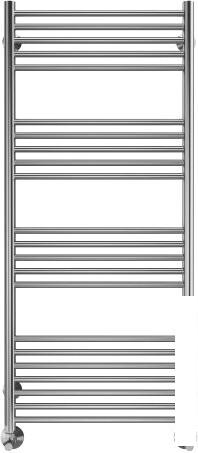 Полотенцесушитель TERMINUS Аврора П22 500x1200 нп (хром) - фото