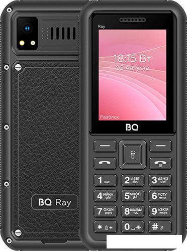 Кнопочный телефон BQ-Mobile BQ-2454 Ray (серый) - фото