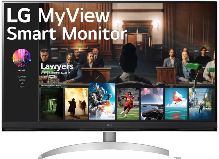 Smart монитор LG MyView Smart Monitor 32SQ700S-W - фото