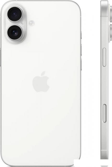 Смартфон Apple iPhone 16 Plus 128GB (белый) - фото