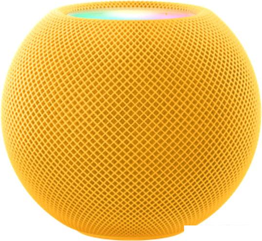 Умная колонка Apple HomePod Mini (желтый) - фото