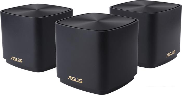 Wi-Fi система ASUS ZenWiFi AX Mini XD4 (3 шт., черный) - фото