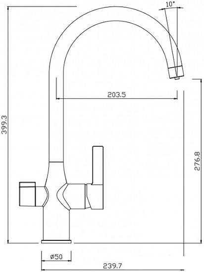 Смеситель IDDIS Pure PURSBFJi05 - фото