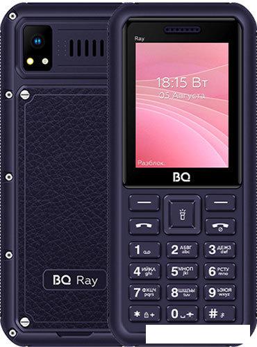 Кнопочный телефон BQ-Mobile BQ-2454 Ray (темно-синий) - фото