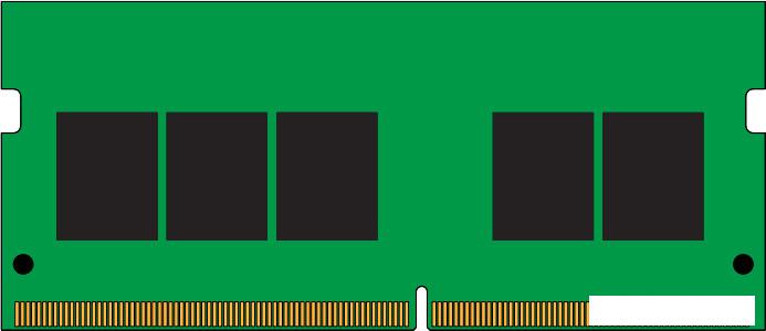 Оперативная память Kingston 16ГБ DDR4 SODIMM 2666 МГц KSM26SES8/16MF - фото
