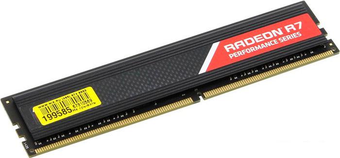 Оперативная память AMD Radeon R7 Performance 4GB DDR4 PC4-17000 (R744G2133U1S) - фото