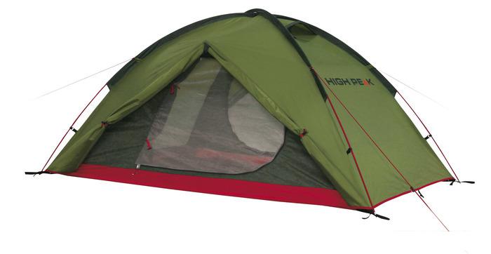 Треккинговая палатка High Peak Woodpecker 3 LW (зеленый) - фото