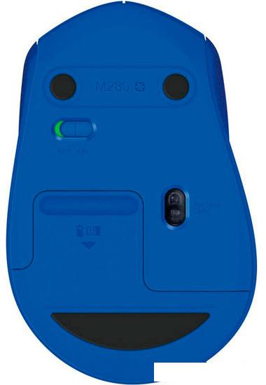 Мышь Logitech Wireless Mouse M280 Blue (910-004294) - фото