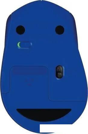 Мышь Logitech M331 Silent Plus (синий) - фото