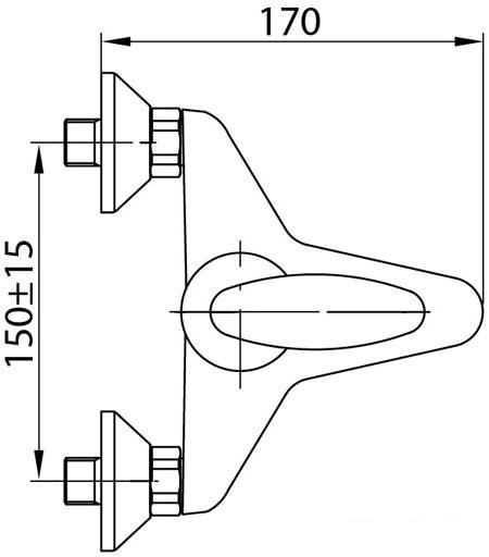 Смеситель Valvex DELTA 2450030 - фото