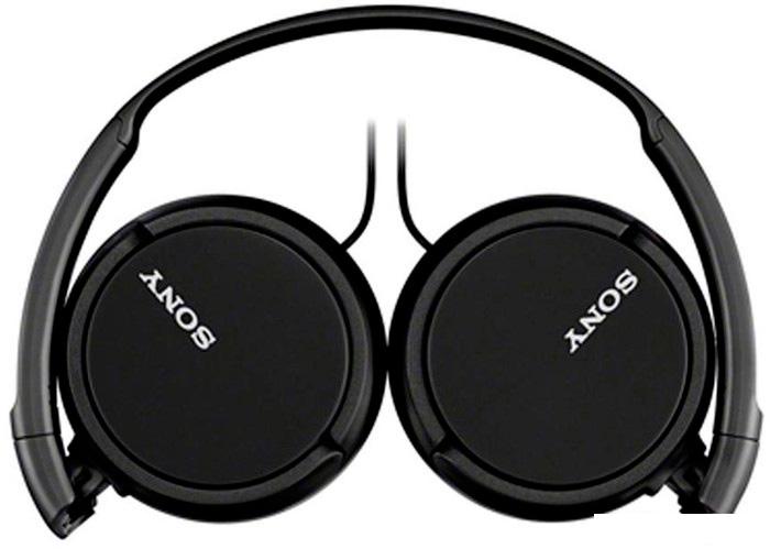 Наушники с микрофоном Sony MDR-ZX110AP (черный) - фото