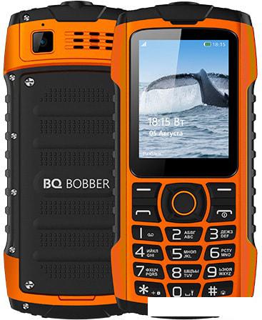 Мобильный телефон BQ-Mobile BQ-2439 Bobber (оранжевый) - фото