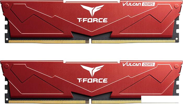 Оперативная память Team T-Force Vulcan 2x16ГБ DDR5 5600 МГц FLRD532G5600HC36BDC01 - фото