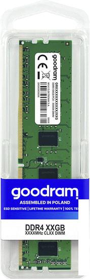 Оперативная память GOODRAM 8GB DDR4 PC4-25600 GR3200D464L22S/8G - фото