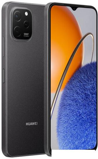 Смартфон Huawei Nova Y61 EVE-LX9N 4GB/128GB с NFC (полночный черный) - фото