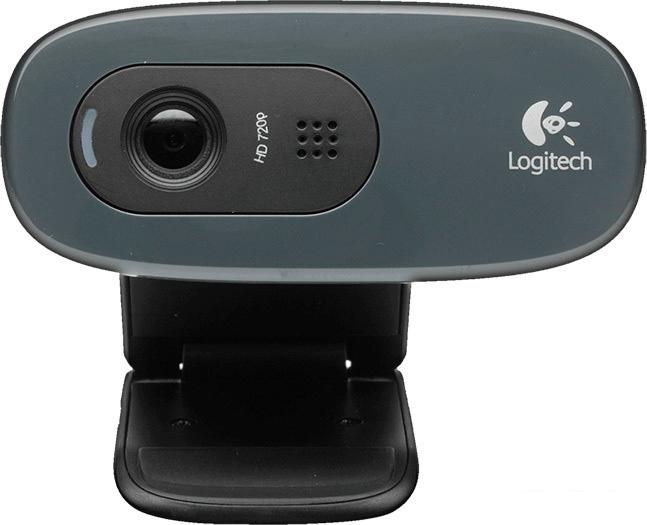 Web камера Logitech HD Webcam C270 черный [960-001063] - фото