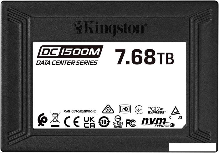 SSD Kingston DC1500M 7.68TB SEDC1500M/7680G - фото