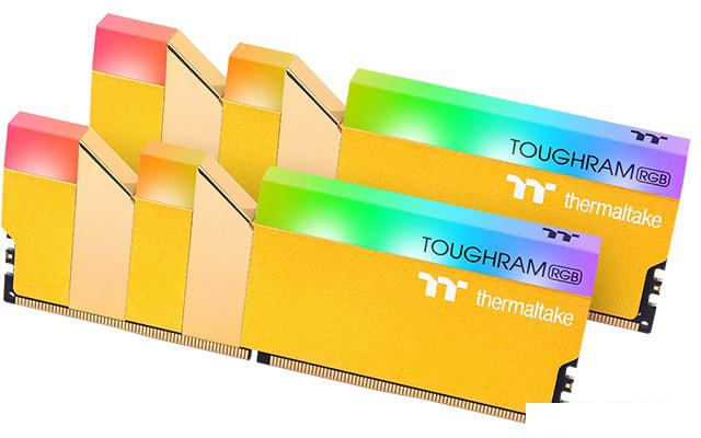 Оперативная память Thermaltake ToughRam RGB 2x8GB DDR4 PC4-28800 RG26D408GX2-3600C18A - фото