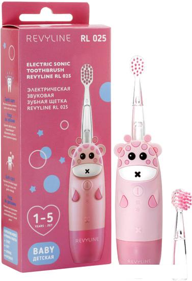 Электрическая зубная щетка Revyline RL 025 Baby (розовый) - фото