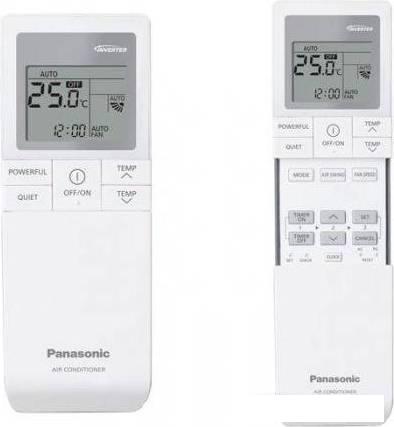 Сплит-система Panasonic Design Silver Inverter CS-XZ25XKEW/CU-Z25XKE - фото