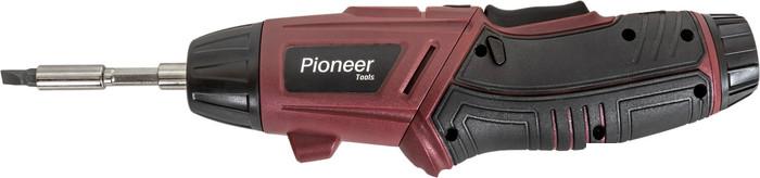 Электроотвертка Pioneer Tools CS-M0401 (с 1-им АКБ, оснастка) - фото