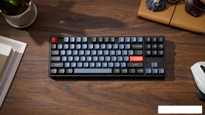 Клавиатура Keychron K8 Pro RGB K8P-J1-RU (Gateron G Pro Red) - фото