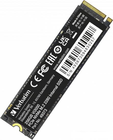 SSD Verbatim Vi3000 256GB 49373 - фото