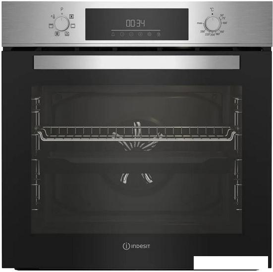 Электрический духовой шкаф Indesit IFE 3644 IX - фото