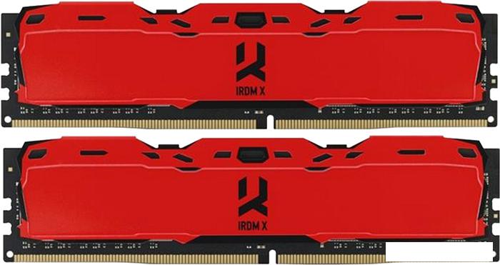 Оперативная память GOODRAM IRDM X 2x8GB DDR4 PC4-25600 IR-XR3200D464L16SA/16GDC - фото