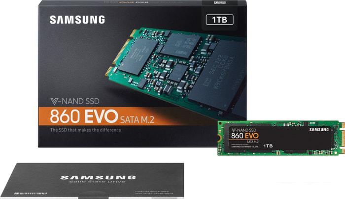 SSD Samsung 860 Evo 1TB MZ-N6E1T0 - фото