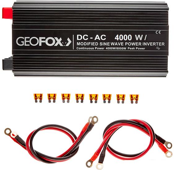 Автомобильный инвертор GEOFOX MD 4000W/12v - фото