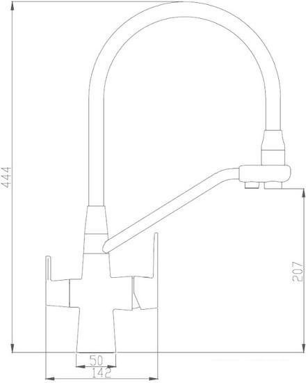 Смеситель Haiba HB76855-7 - фото