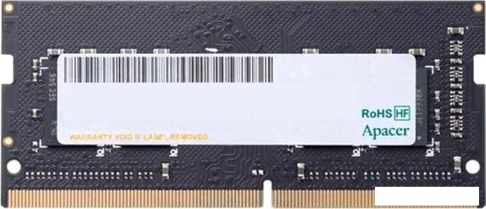 Оперативная память Apacer AS32GGB26CRBBGC 32ГБ DDR4 SODIMM 3200МГц ES.32G2V.PRH - фото