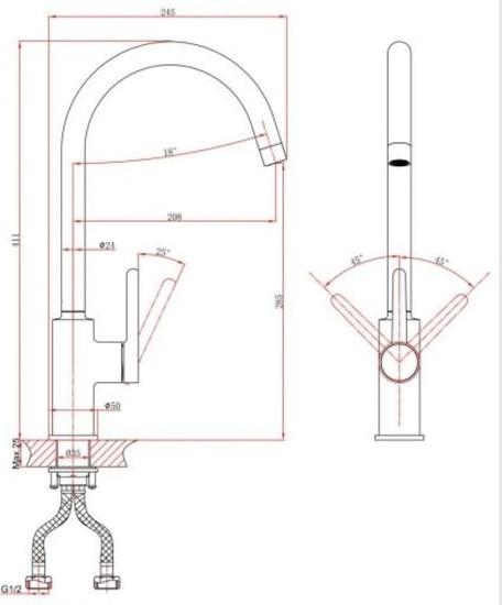 Смеситель A-Five A5-1024 - фото