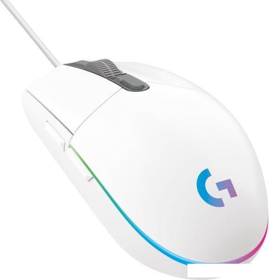 Игровая мышь Logitech G102 Lightsync (белый) - фото