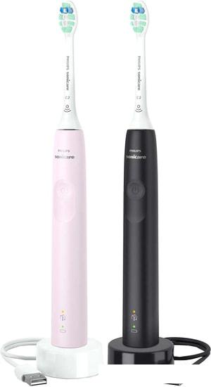 Комплект зубных щеток Philips Sonicare 3100 series HX3675/15 - фото