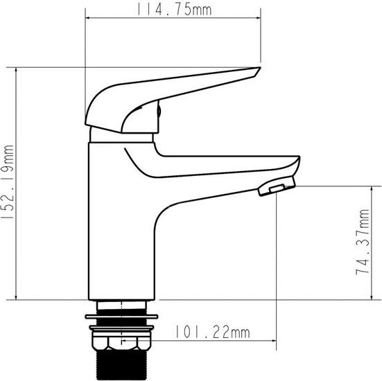 Смеситель Econoce EC0280BL - фото