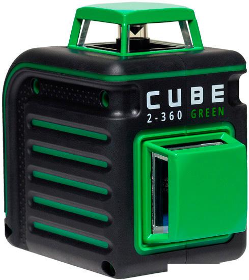 Лазерный нивелир ADA Instruments CUBE 2-360 Green ULTIMATE EDITION [A00471] - фото