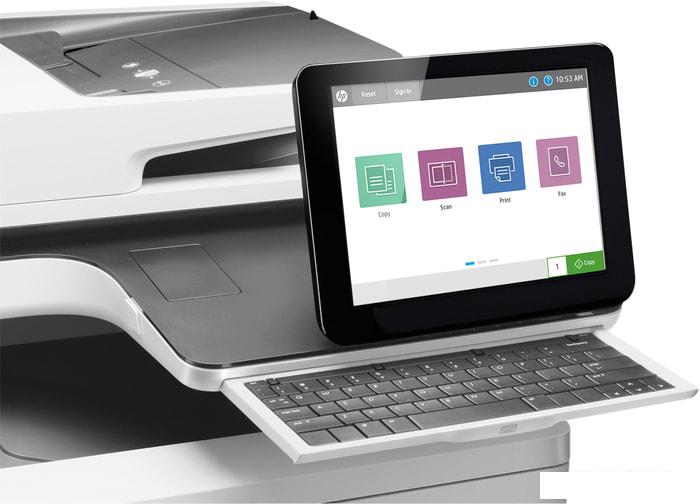 МФУ HP Color LaserJet Enterprise Flow M578c 7ZU87A - фото