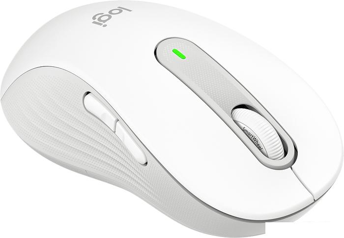 Мышь Logitech Signature M650 L Left для левой руки (белый) - фото