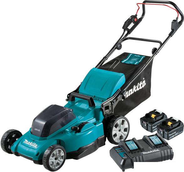 Газонокосилка Makita DLM480CT2 (с 2-мя АКБ) - фото