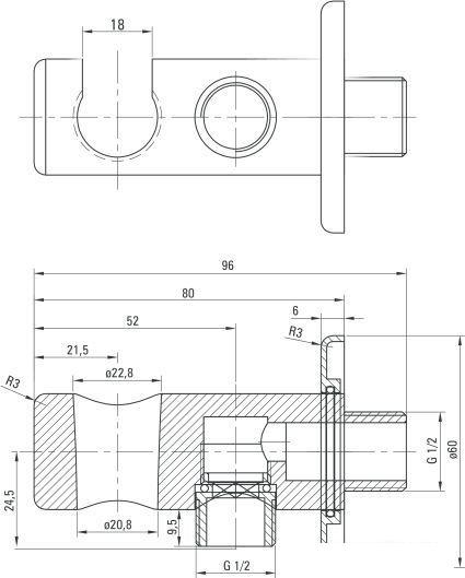 Смеситель Deante 006W - фото