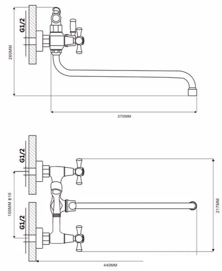 Смеситель Ekko E22118-11 - фото