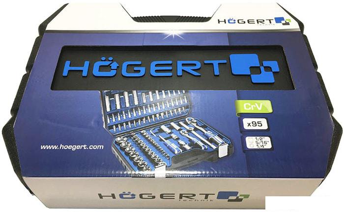 Универсальный набор инструментов Hogert Technik HT1R426 (95 предметов) - фото