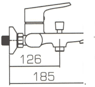 Смеситель Bravat Pure F6105161C-01 - фото