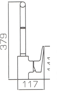 Смеситель Bravat Pure F7105161C - фото