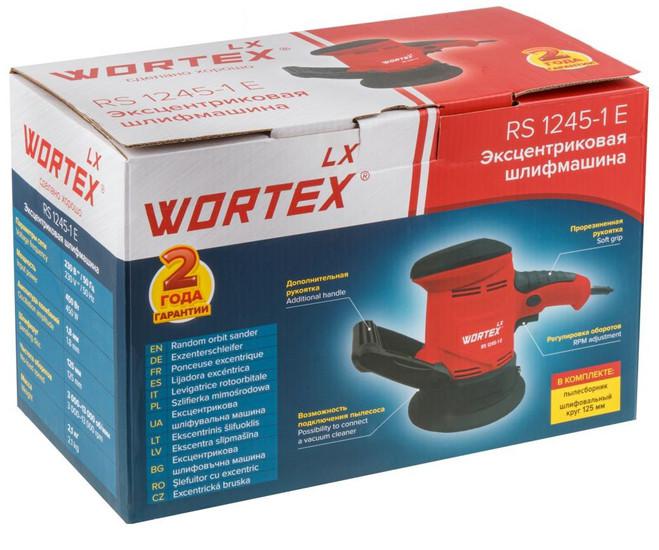 Эксцентриковая шлифмашина Wortex LX RS 1245-1 E 1333377 - фото