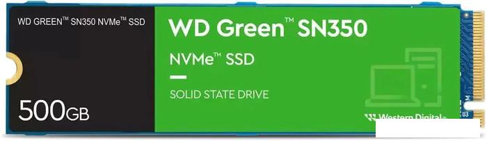 SSD WD Green SN350 500GB WDS500G2G0C - фото