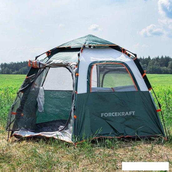 Кемпинговая палатка ForceKraft FK-TENT-1 (зеленый) - фото