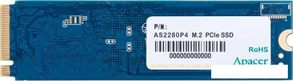 SSD Apacer AS2280P4 256GB AP256GAS2280P4-1 - фото